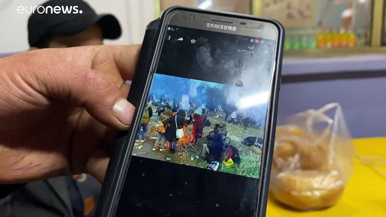 Migranten im türkisch-griechischen Grenzgebiet