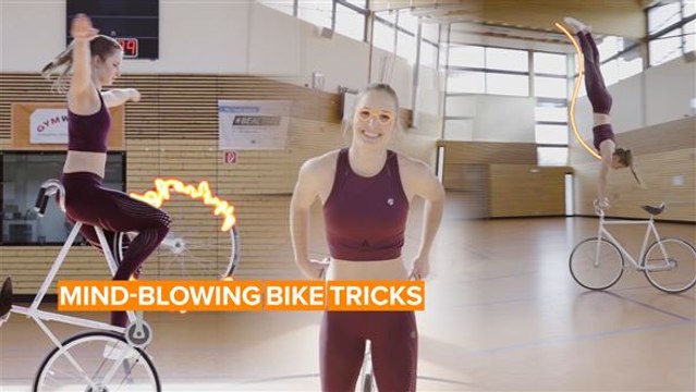 Artistic cycling: you ain't never ridden a bike like this before