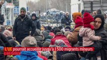 L'UE pourrait accueillir jusqu'à 1 500 migrants mineurs arrivés en Grèce