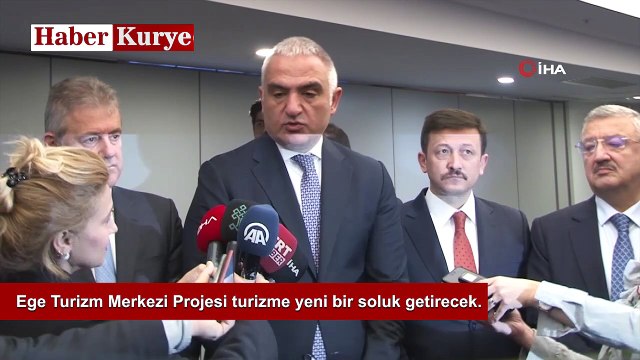Ege Turizm Merkezi Projesi turizme yeni bir soluk getirecek