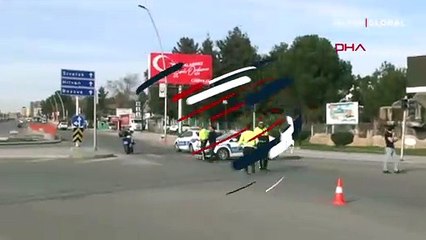 Şanlıurfa'da otobüs durağında şüpheli paket alarmı