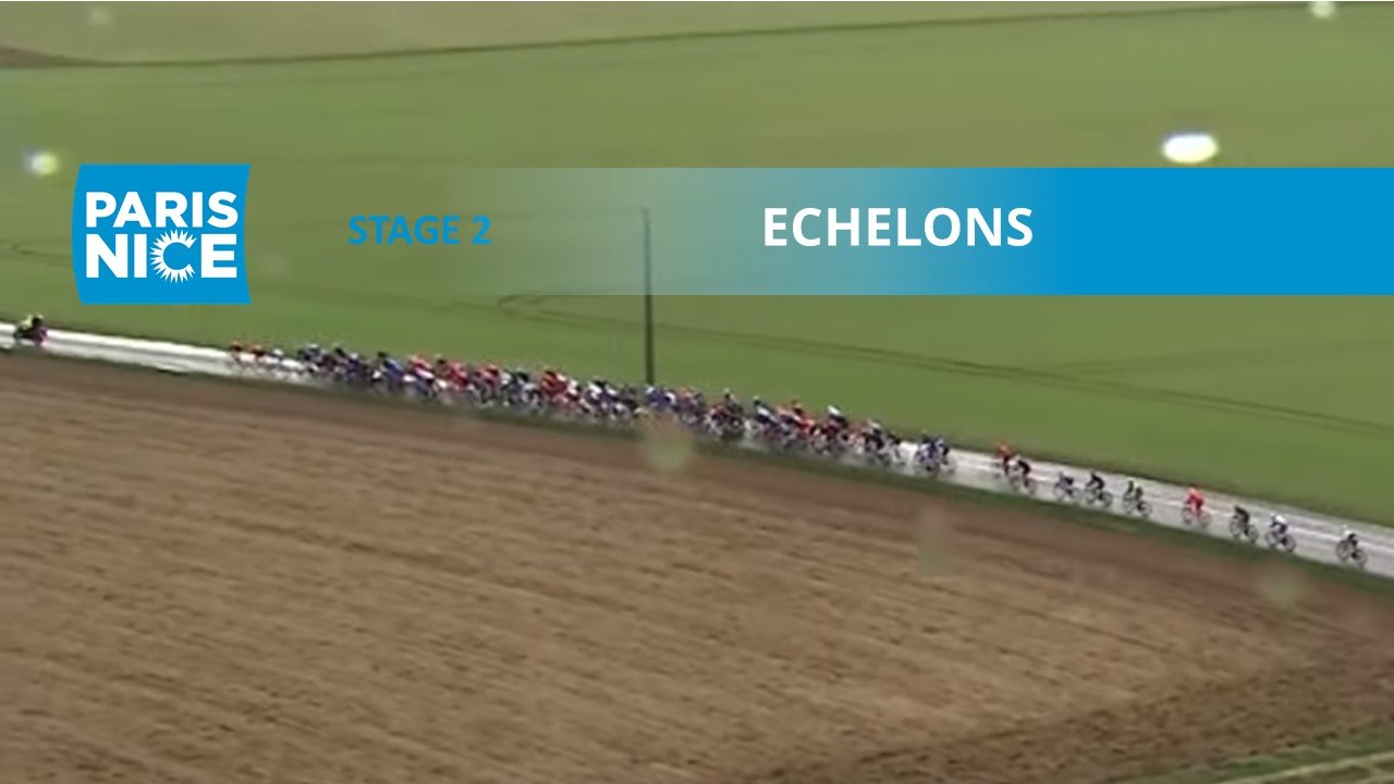 Paris-Nice 2020 - Étape 2 / Stage 2 - Bordure/ Echelons