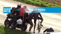 Paris-Nice 2020 - Étape 2 / Stage 2 - Chute Quintana/ Quintana Down