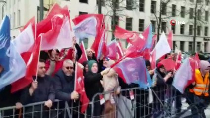 - Brüksel’deki Türkler Cumhurbaşkanı Erdoğan’ı karşılamayı bekliyor