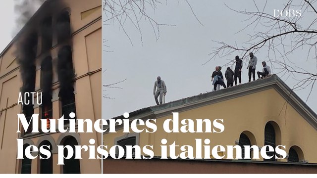 Mutineries dans des prisons italiennes à cause des restrictions de visites liées au coronavirus