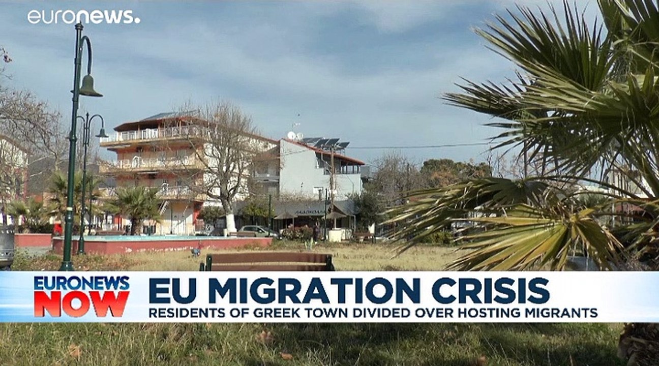 'We are afraid': Residents in Greek village div...