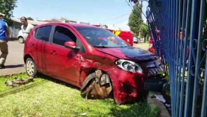 Up e Palio se envolvem em forte colisão no Bairro Parque São Paulo