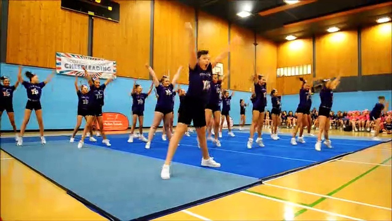 Scottish Schools Cheerleading competition 2020 Grangemouth Sports