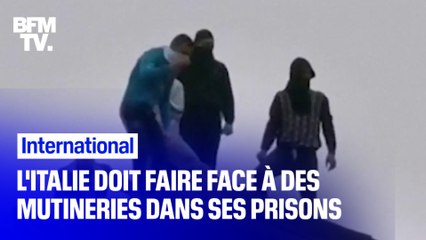 Coronavirus: l'Italie fait face à des mutineries dans ses prisons