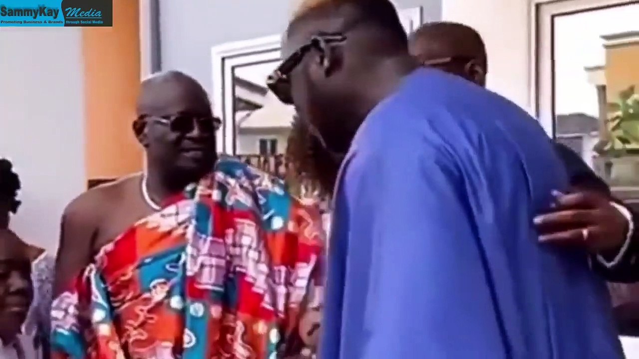 Fella Makafui and Medikal returns on the dance floor after collapse prank at their traditional wedding