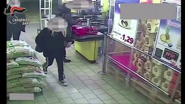 Puglia - Furti in supermercati tra Molfetta, Trani e Barletta. 3 arresti (09.03.20.)