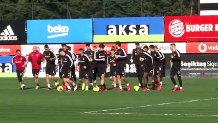 Beşiktaş'ta Galatasaray maçı hazırlıkları başladı