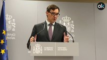 Salvador Illa responde a la pregunta de Okdiario