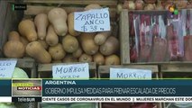 Gobierno argentino buscará acuerdos para frenar escalada de precios