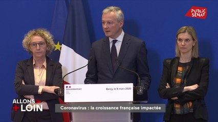 Coronavirus: la croissance impactée