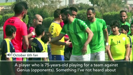 Aiming to be football's oldest pro - 75 yr-old scores on debut.