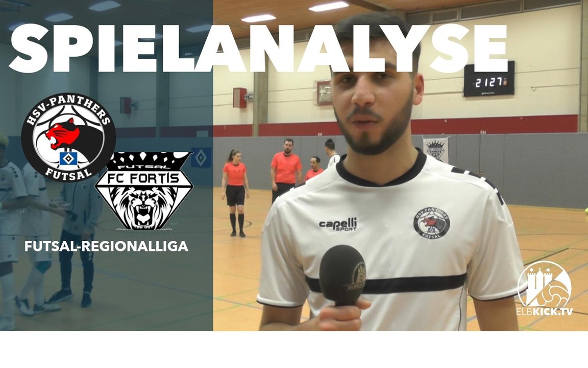 Die Spielanalyse |  HSV Panthers - FC Fortis (Futsal Regionalliga)