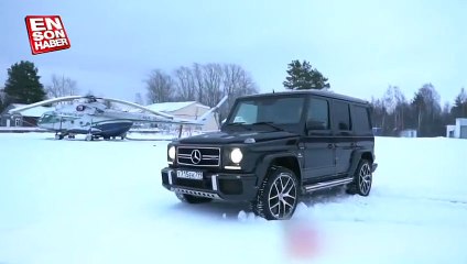 Rus blogger Igor Moroz şov için cipini helikopterden attırdı | BIGGRANDTUBE