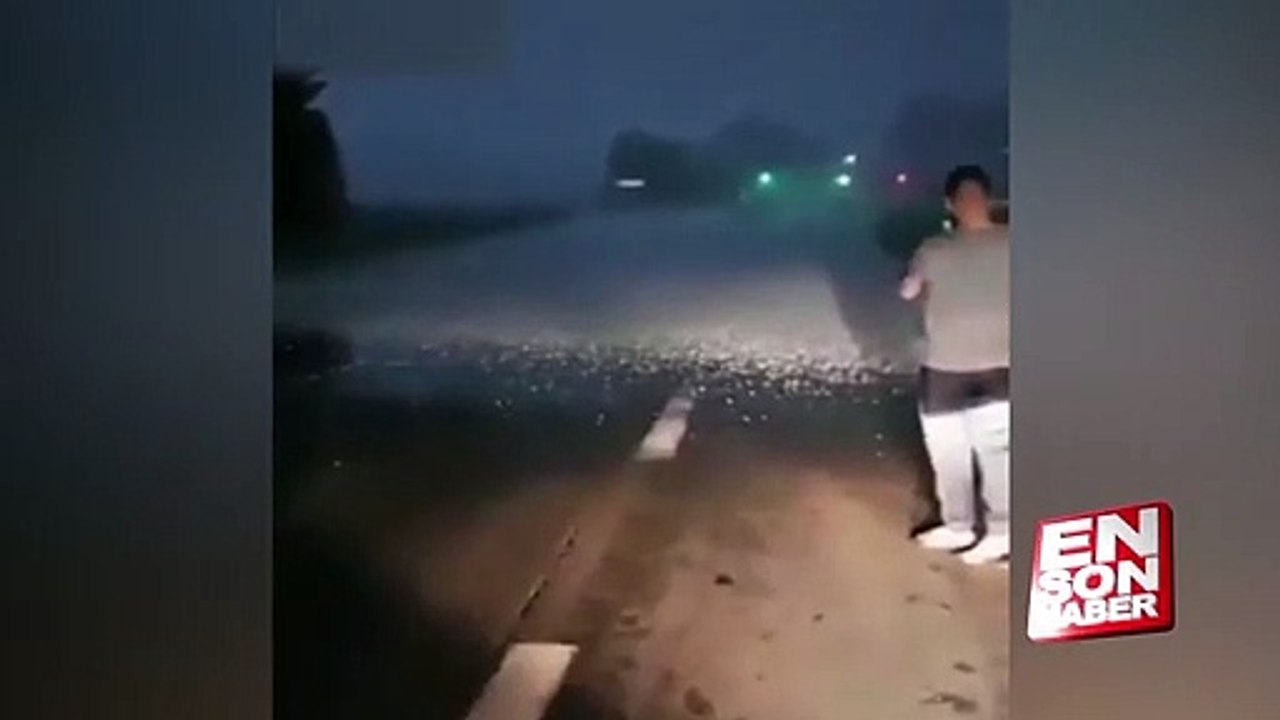 Meksika'da ilginç dolu yağışı | BIGGRANDTUBE