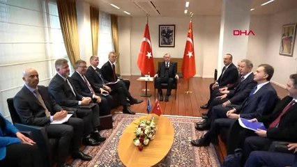 Erdoğan, NATO Genel Sekreteri Stoltenberg ile görüştü -2