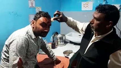 गन्ना पर्ची को लेकर 2 किसानों में मारपीट एक घायल