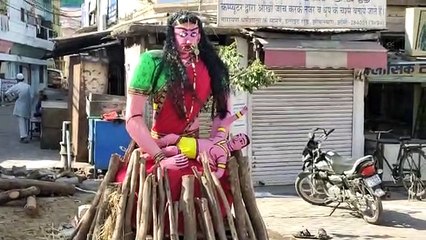 नगर में शान्तिपूर्ण ढंग से हुआ होलिका दहन