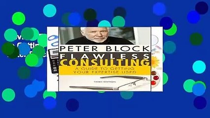 Review  Flawless Consulting: A Guide to Getting Your Expertise Used - Peter Block