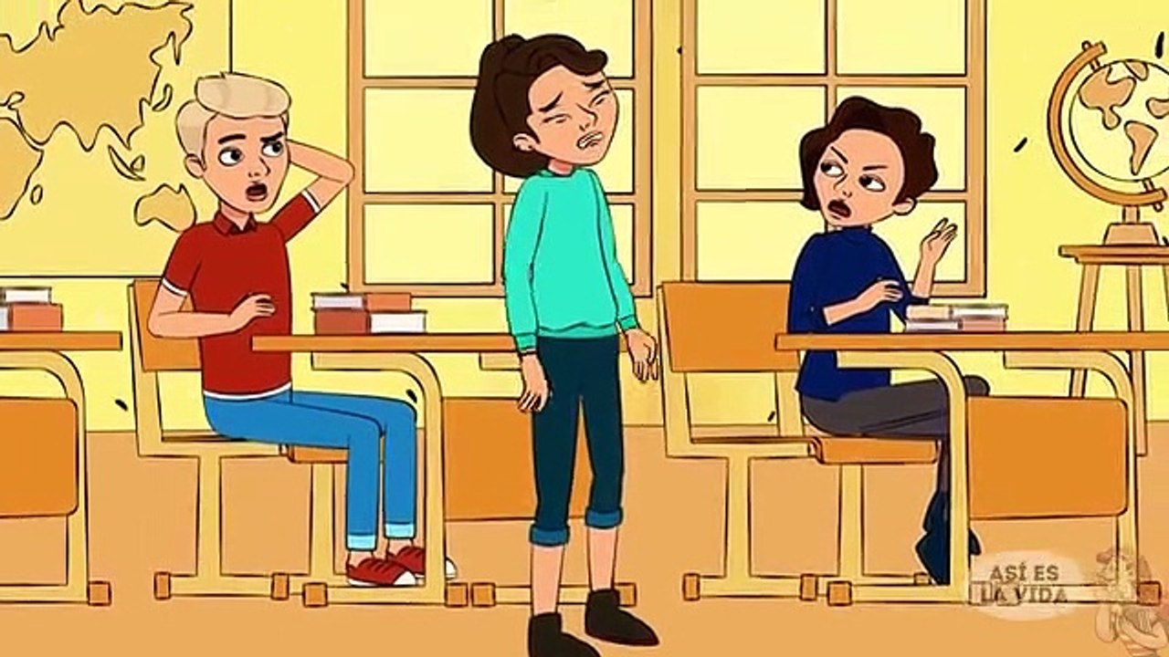 Caminé dormida en la escuela y me avergoncé públicamente