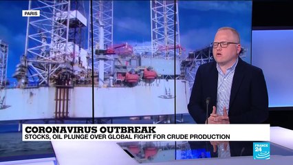 Coronavirus: Oil plunge over global fight for crude production