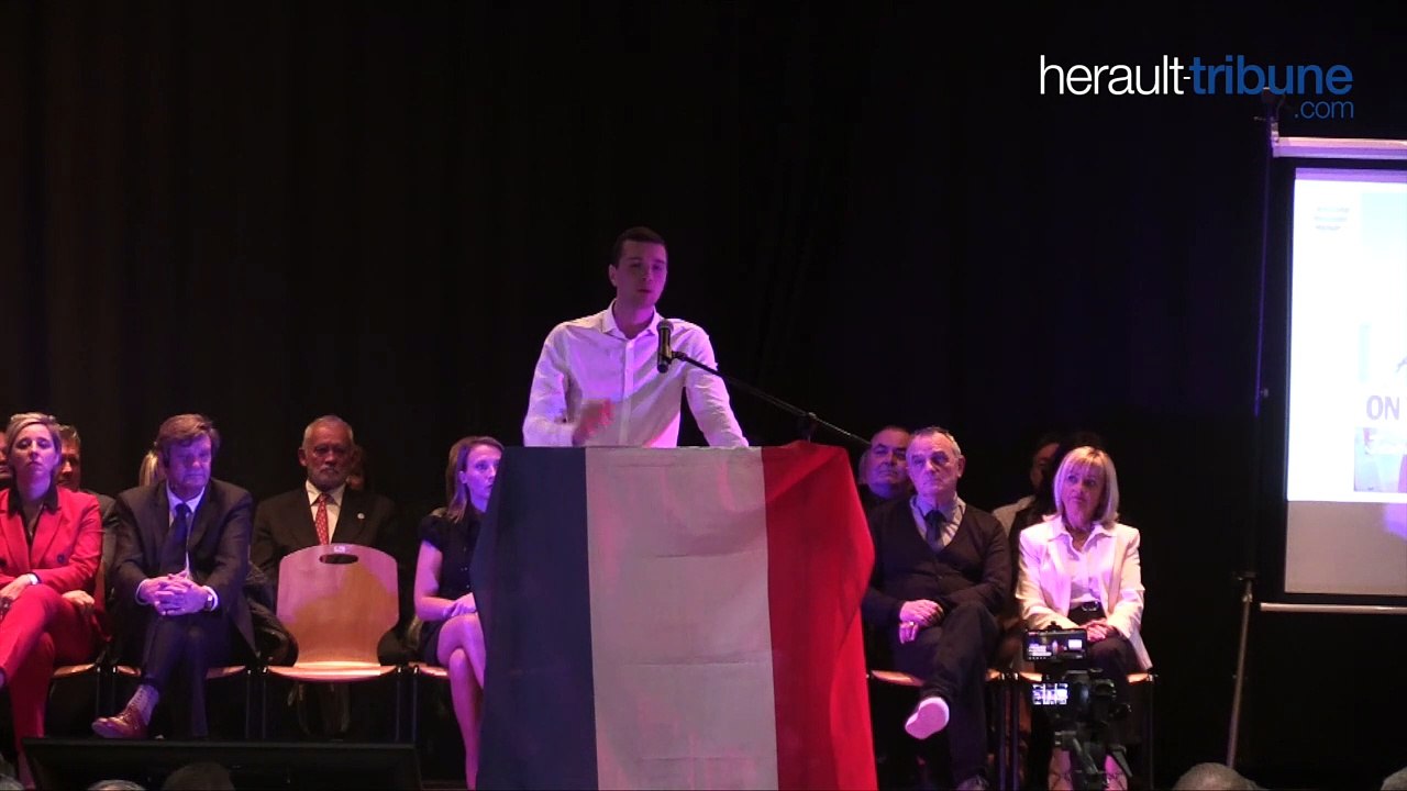 AGDE POLITIQUE - Jordan Bardella en soutien de la liste du Rassemblement agathois