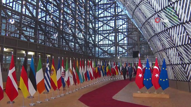 - Cumhurbaşkanı Erdoğan, AB Konseyi Başkanı ve AB Komisyonu Başkanı ile görüştü