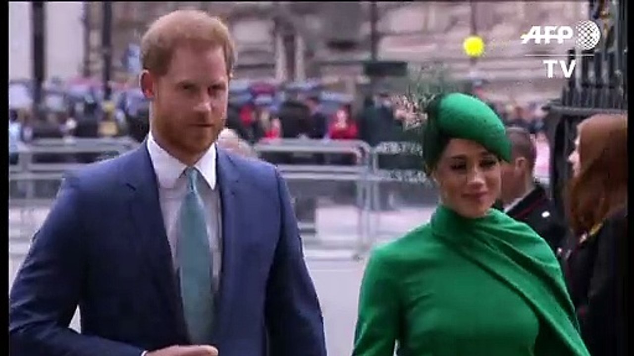 O adeus de Harry e Meghan