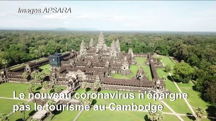 COVID-19: les touristes chinois disparaissent des temples d'Angkor, tout un secteur menacé