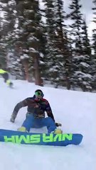 Snowboarders Tumble in a Funny Way