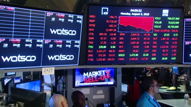 미국 증시 매매 일시정지 발동...7% 폭락 마감 / YTN