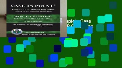 Popular Case in Point 9: Complete Case Interview Preparation - Marc P Cosentino