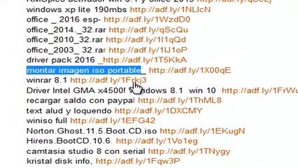 COMO MONTAR UNA IMAGEN ISO ( imdiskinst)