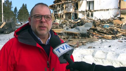 Vague de solidarité à la suite de l'incendie à Grande-Rivière