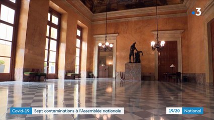 Covid-19 : plusieurs cas à l'Assemblée nationale