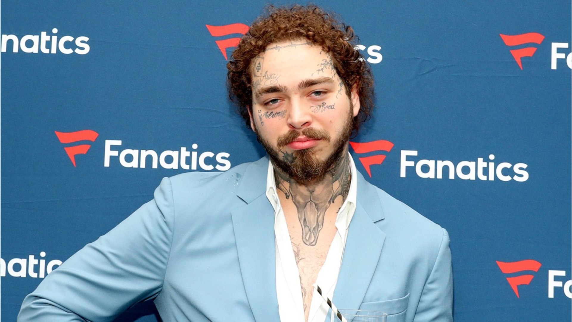 ⁣Post Malone Assures Fans He is Not On Drugs
