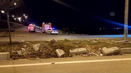 Batman'da şarampole devrilen otomobilin sürücüsü yaralandı