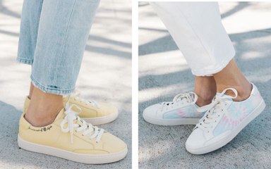 These Colorful Embroidered Sneakers Are a Summer Travel Essential