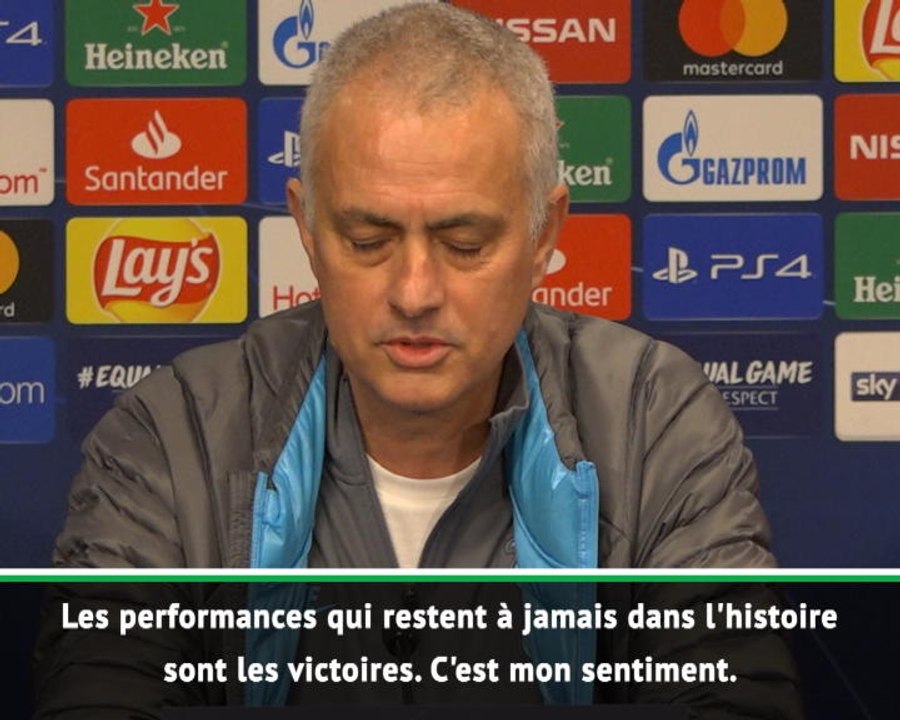 8es - Mourinho : "J'ai gagné dans tous les clubs, et je crois que je vais le faire aussi avec Tottenham"