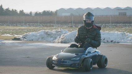 Beep Beep! Make Way For The World's Smallest Tesla