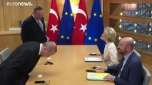 Erdogan bei den EU-Spitzen: Suche nach Lösungen