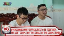 Overcoming many difficulties to be together, the LGBT couple got the curse of the couple rings