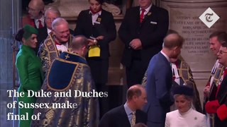 Prince Harry and Meghan Markle Royal Final Farewell to Royal Duties