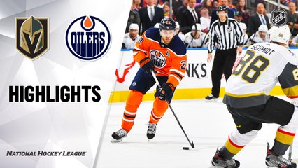NHL Highlights | Golden Knights @ Oilers 3/09/2020