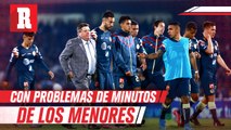 América con problemas de minutos para la regla de menores