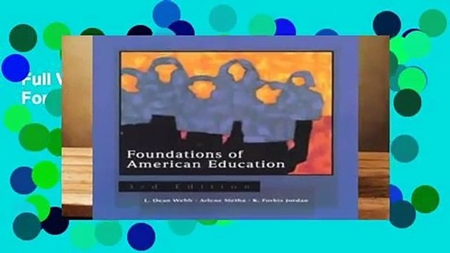 Full Version Foundations of American Education For Kindle